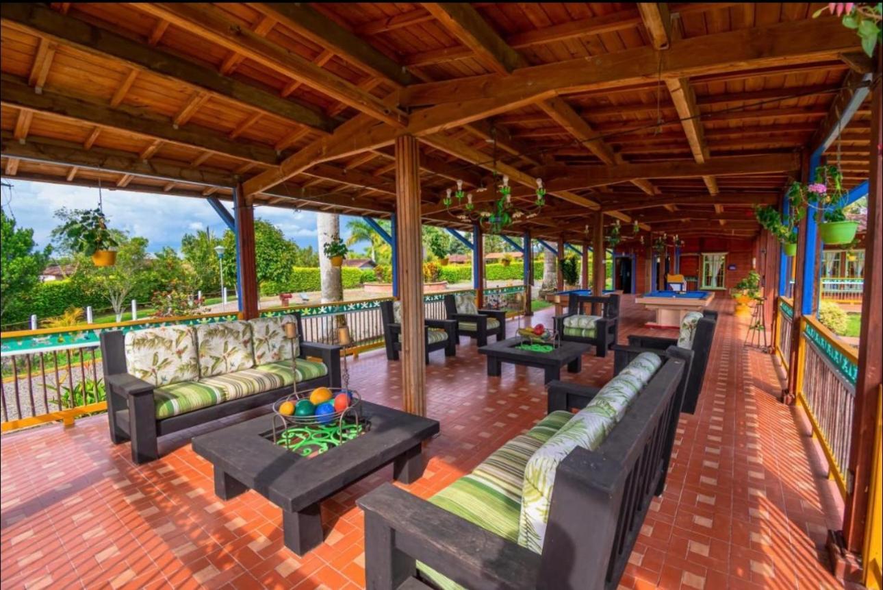 Finca Hotel El Ocaso Quimbaya Eksteriør billede