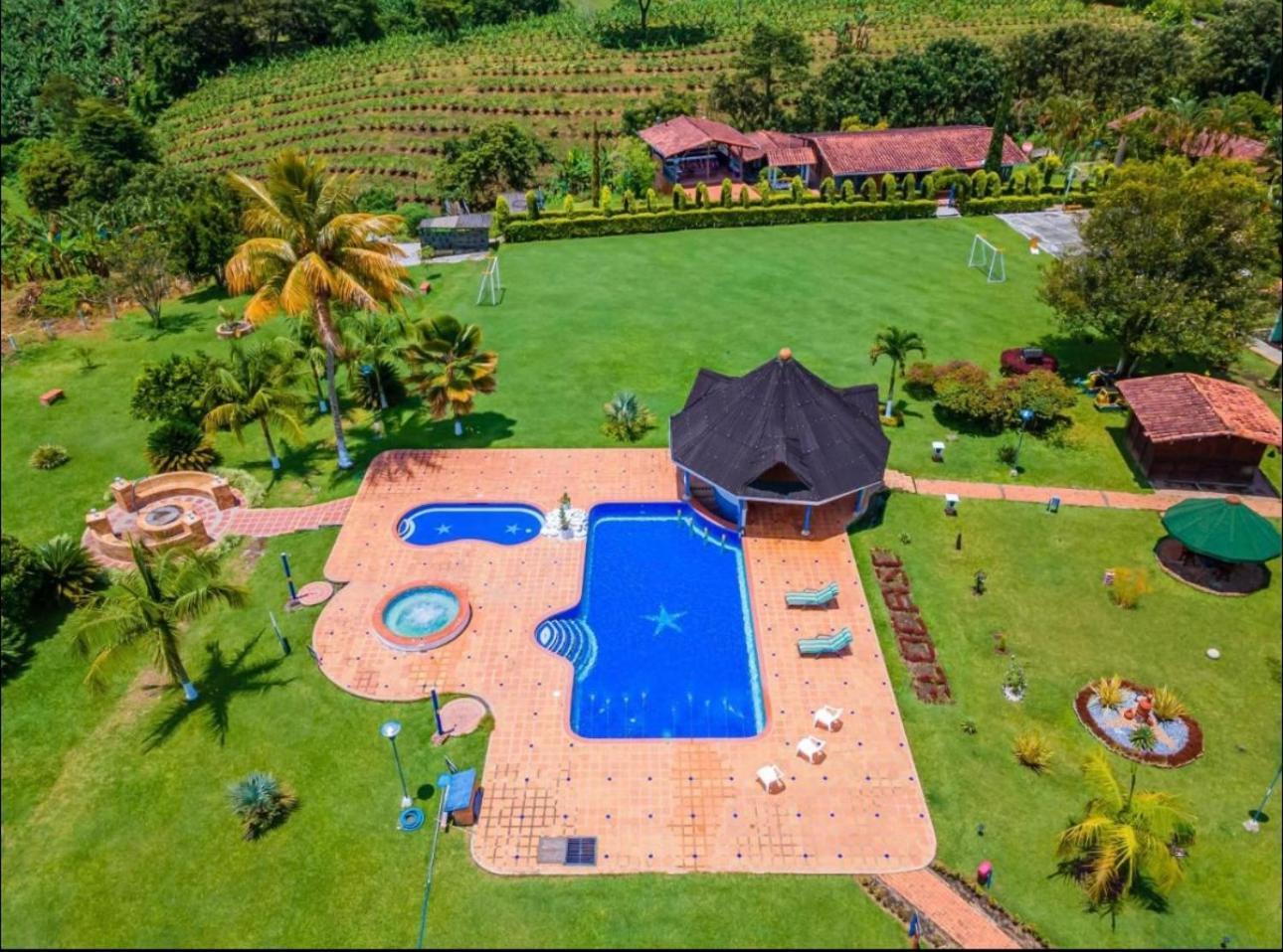 Finca Hotel El Ocaso Quimbaya Eksteriør billede